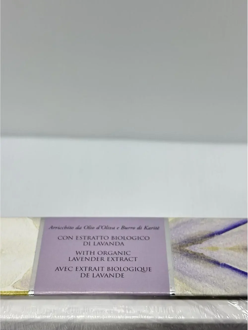 La Florentina Lavender Soap 3x150g Bars Made in Italy Olive Oil Enriched NEW